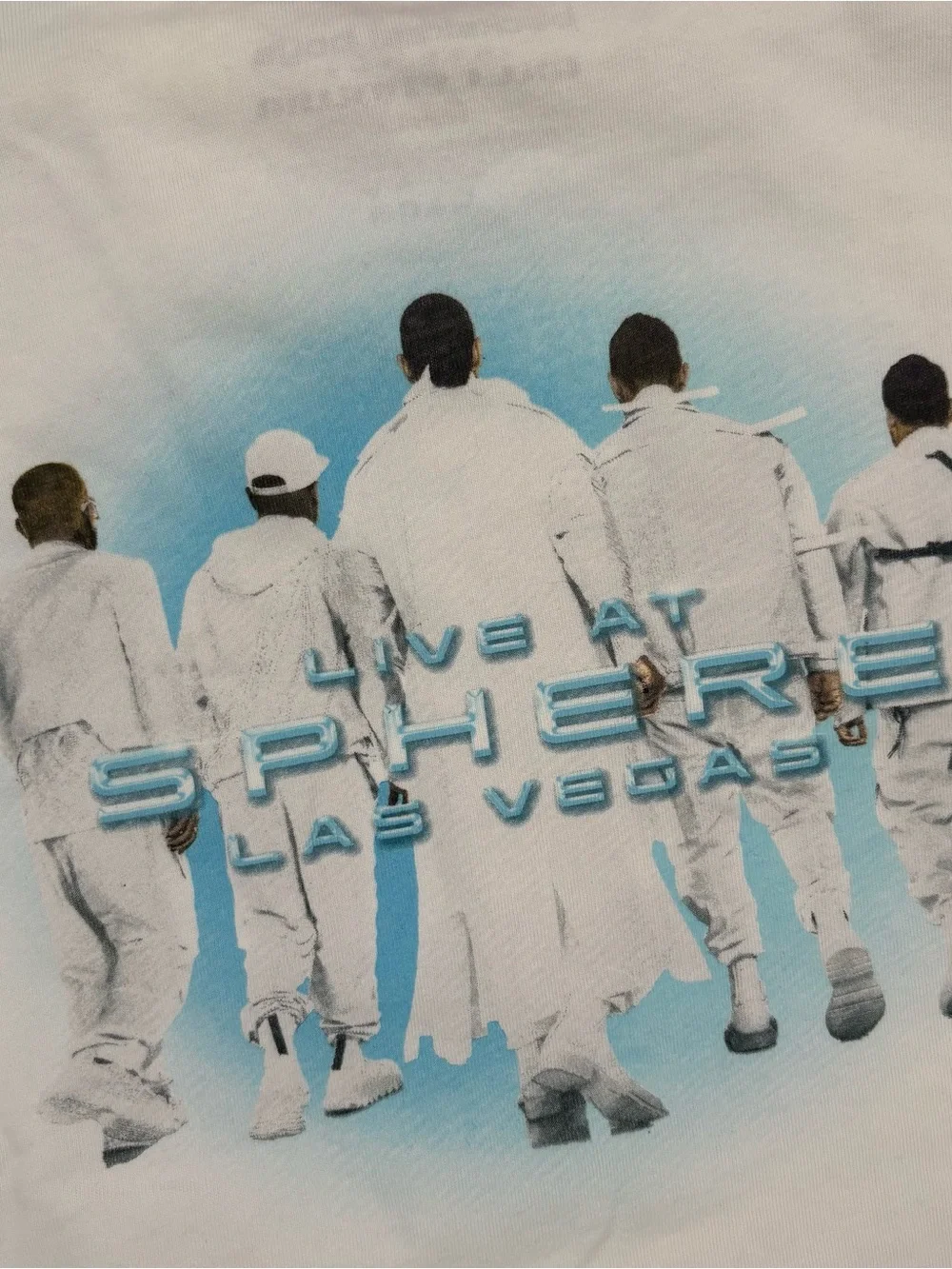 Backstreet Boys Into The Millennium 2025 Las Vegas Sphere Tour T-Shirt Size S